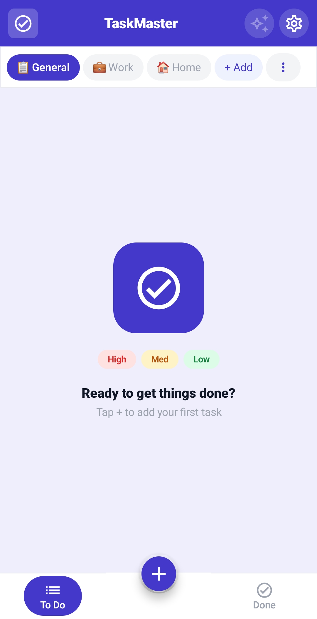 TaskMaster screenshot 2