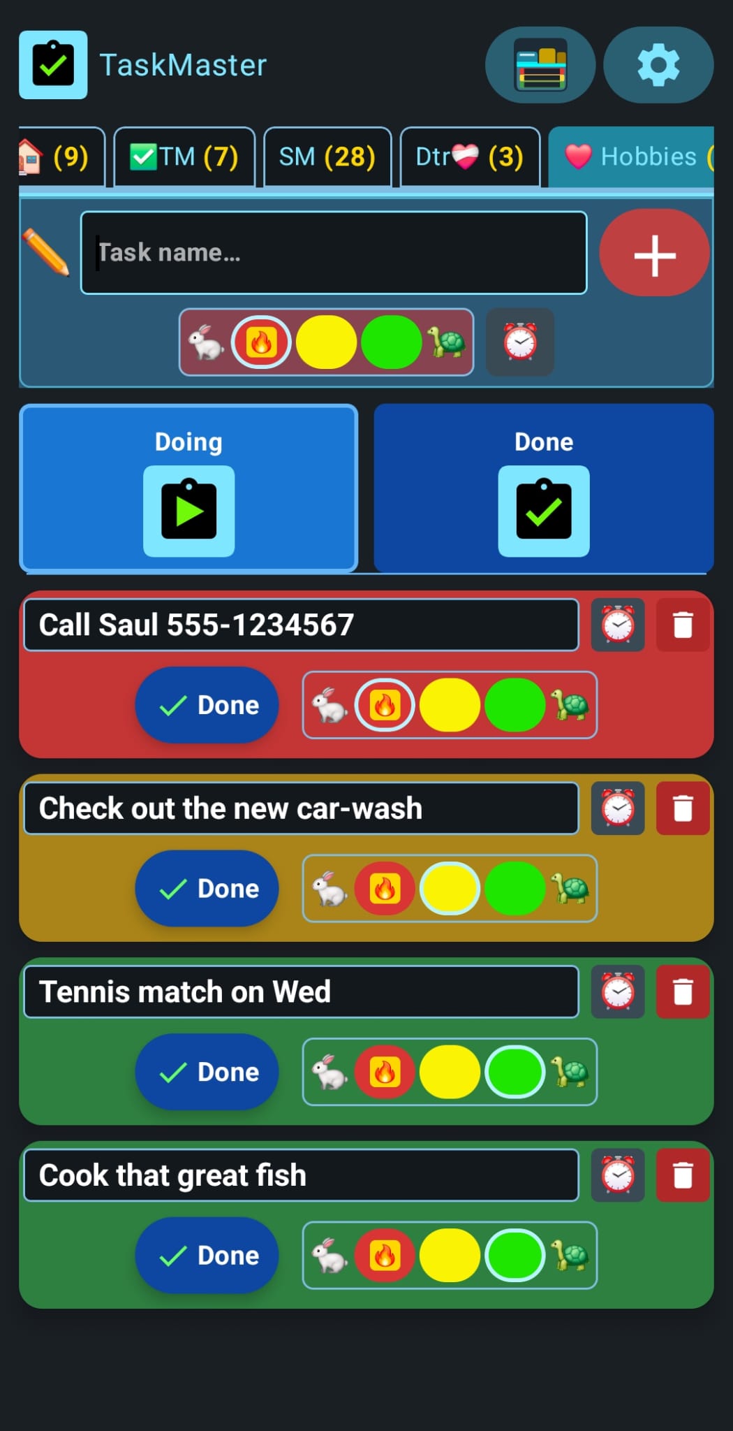 TaskMaster screenshot 1