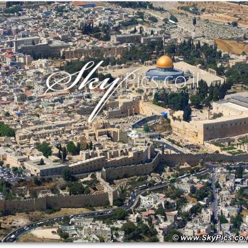 Jerusalem Aerial images of Israel